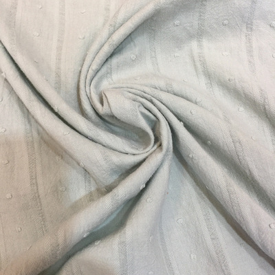 140cm纱罗提花全棉布 条纹色织布料 纯棉t恤梭织面料批发多色可选