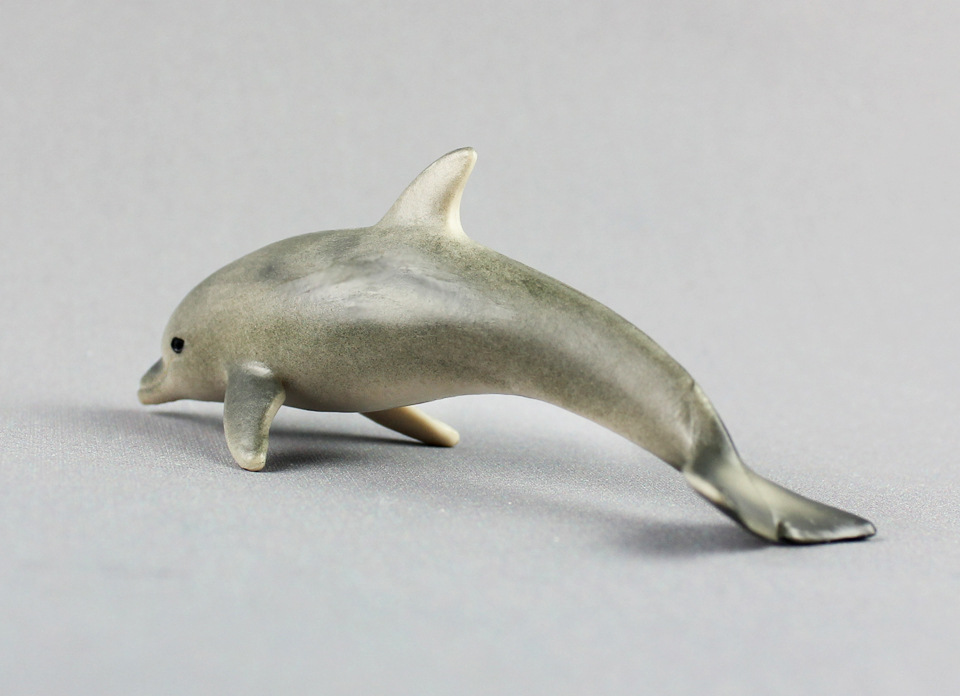 海洋生物模型海豚儿童仿真静态pvc实心动物玩具摆件外贸货源