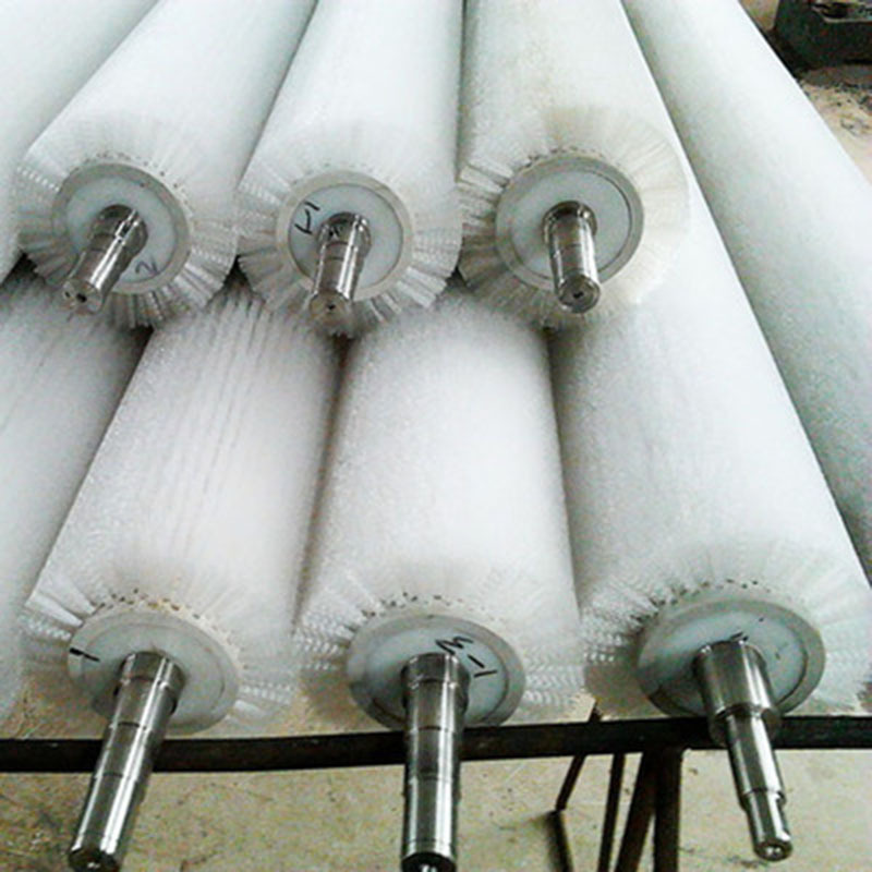 毛刷辊厂家定制工业马毛刷辊 植毛圆筒刷辊除尘毛刷轮机械抛光刷