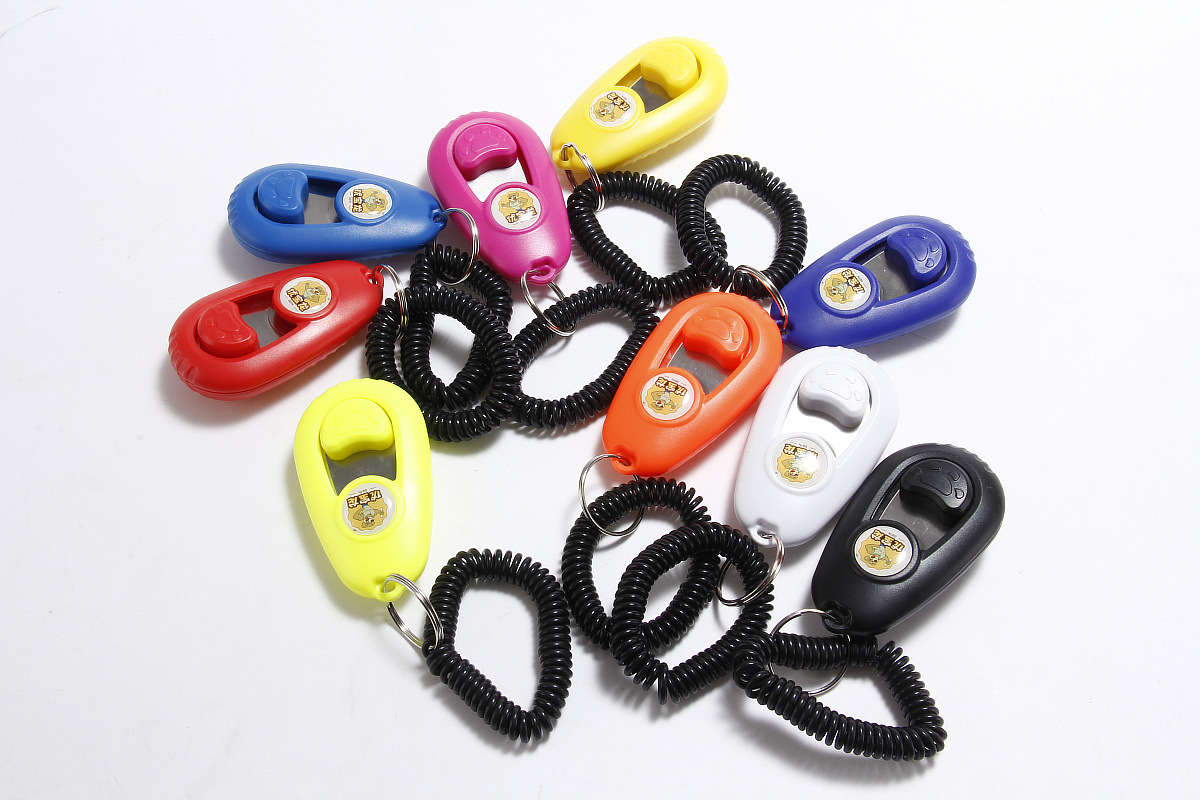 宠物训练响片辅助听懂指令提高狗狗智商9个颜色训练用品优宝龙