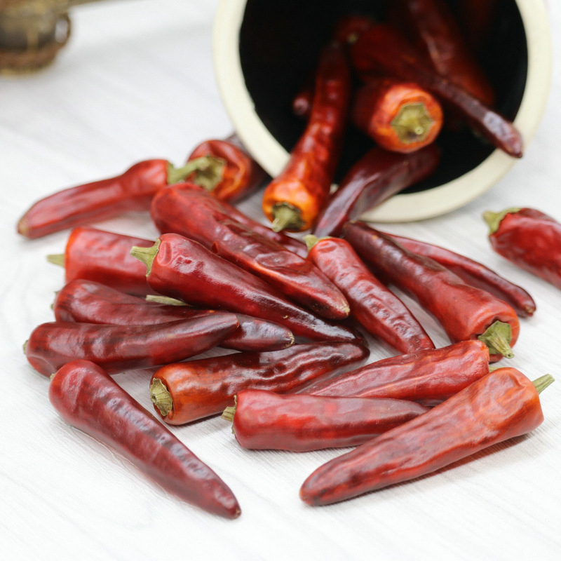 重庆正宗特产石柱红3号香辣红辣椒 散装1000g火锅专用香料红辣椒