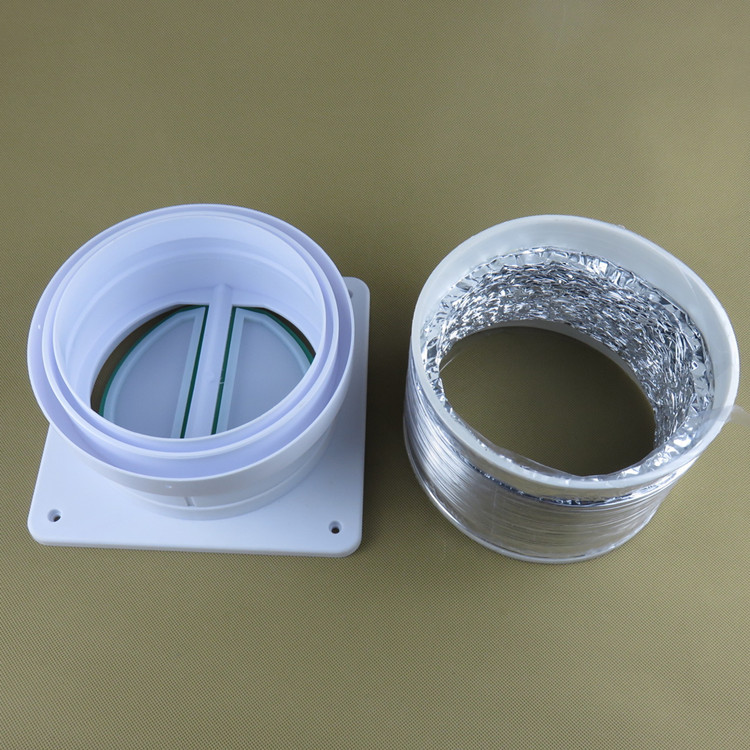 公共烟道厨房止逆阀 烟道抽油烟机止回阀烟道卫生间防烟宝单向阀