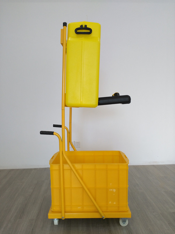 鹰兽53l便携紧急洗眼器6650移动式验厂洗眼器推车式洗眼器冲肤器