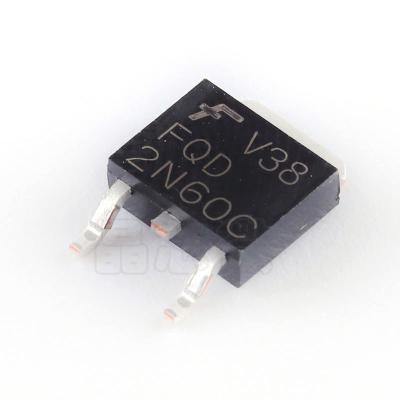 fqd2n60c 2n60 to-252 足2a/600v n沟道 mos管 场效应管