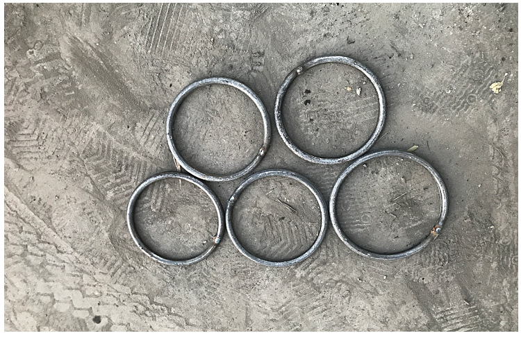 定制生产家具圆环钢环铁圈铁环钢筋圆环粗m4-m60内外径可焊接铁艺