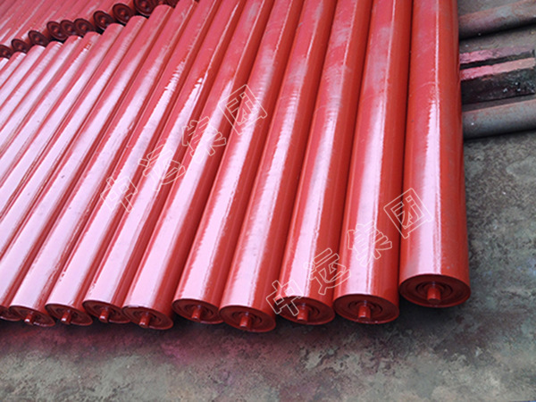 厂家定制平行托辊,上平行托辊组价格,矿用耐磨耐用平行托辊供应