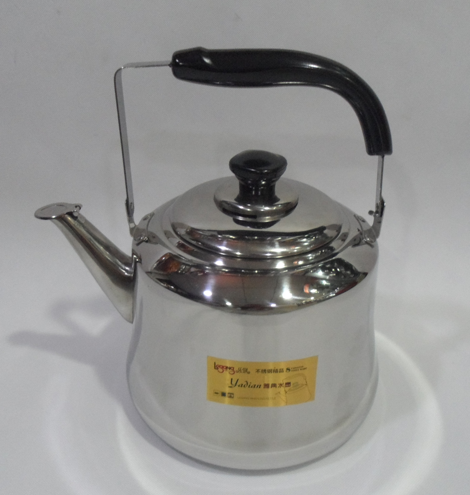 乐钢不锈钢鸣音水壶茶壶冷水壶多用壶平底壶电磁炉加厚水壶46l