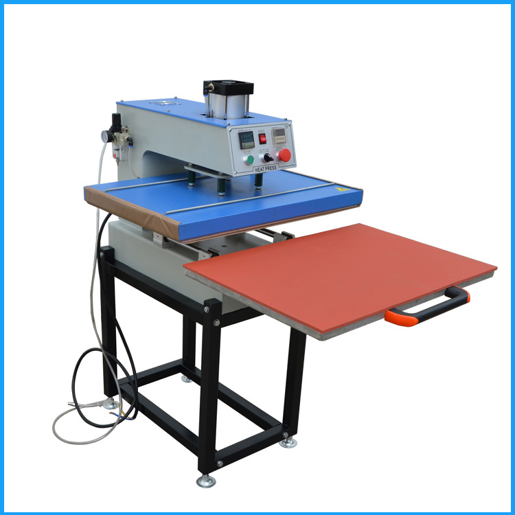 厂家直销气动烫画机 衣服布料平板印花机 50*70数码热转印设备