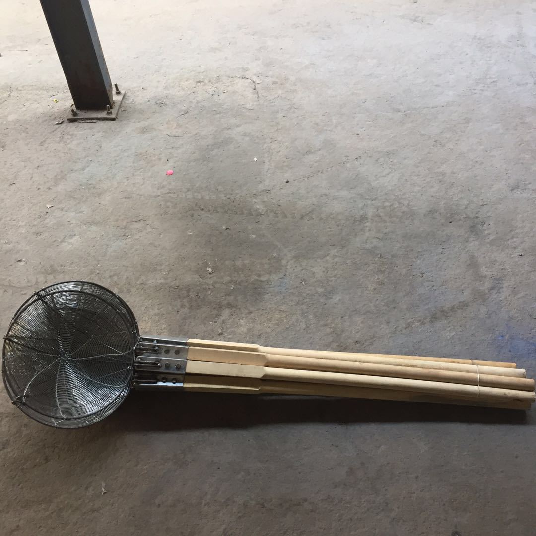 厂家直销 加固木柄长柄笊篱 养殖户专用笊篱 工业 民用大号笊篱