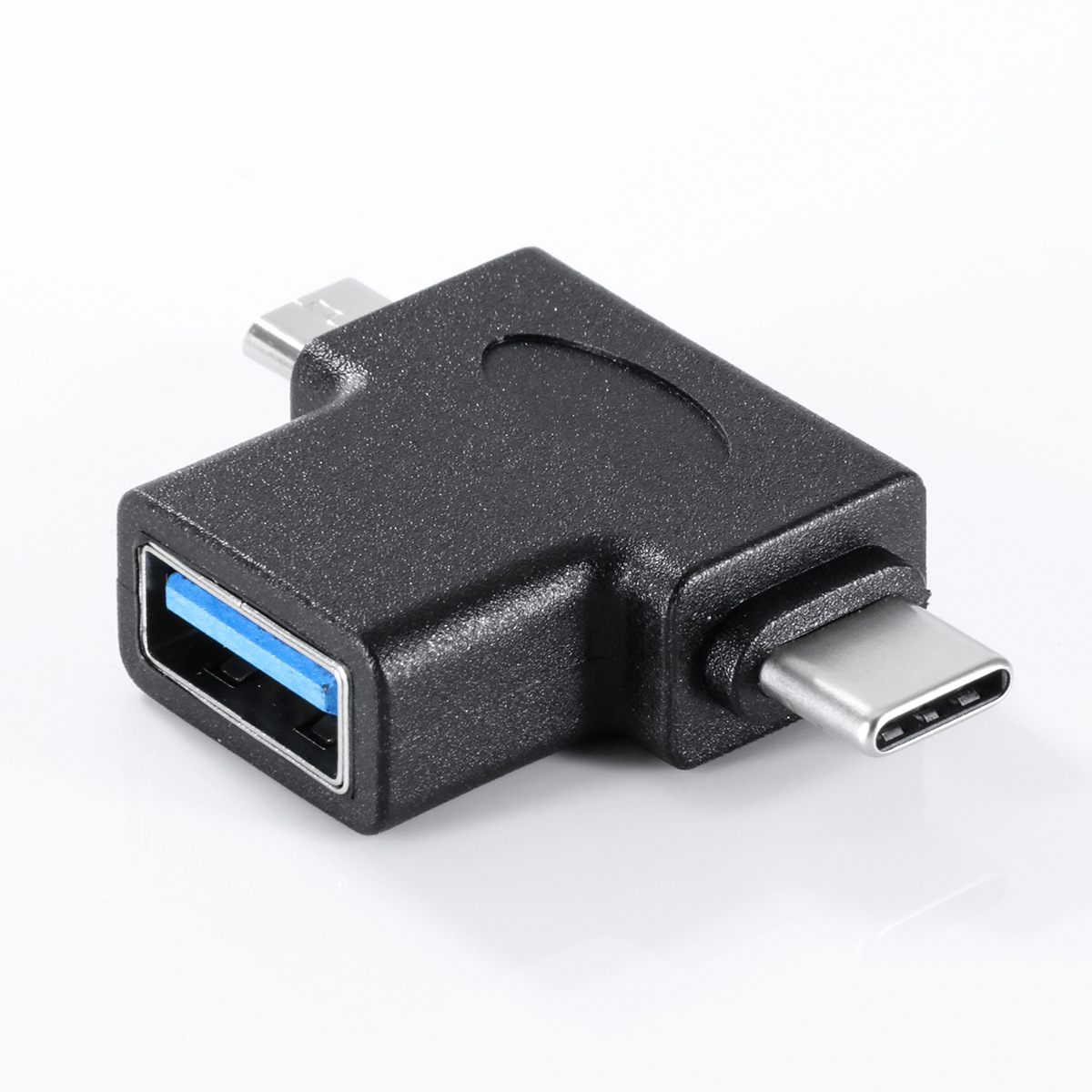 安卓micro usb type-c二合一otg转接头 usb3.0手机数据线转换头