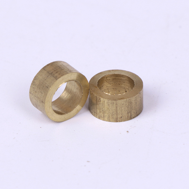 注塑标准件铜螺母 六角预埋铜螺母 通孔黄铜铜螺母铜嵌件加工