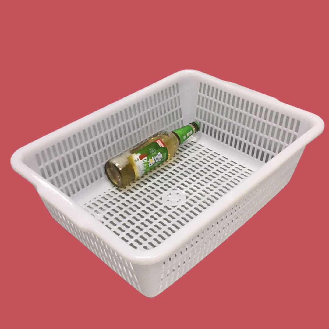 长方形塑料筐篮子大号加厚衣物周转筐整理筐玩具洗菜筐杂物收纳筐