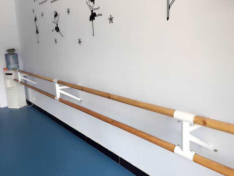 厂家批发双层舞蹈把杆 健身舞蹈室把杆 家用把杆落地式舞蹈把杆