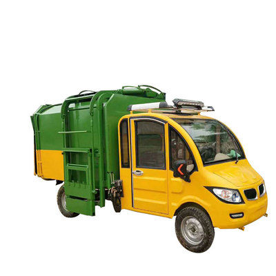 纯电动垃圾车小型电动四轮清运垃圾车电动挂桶式垃圾车价格