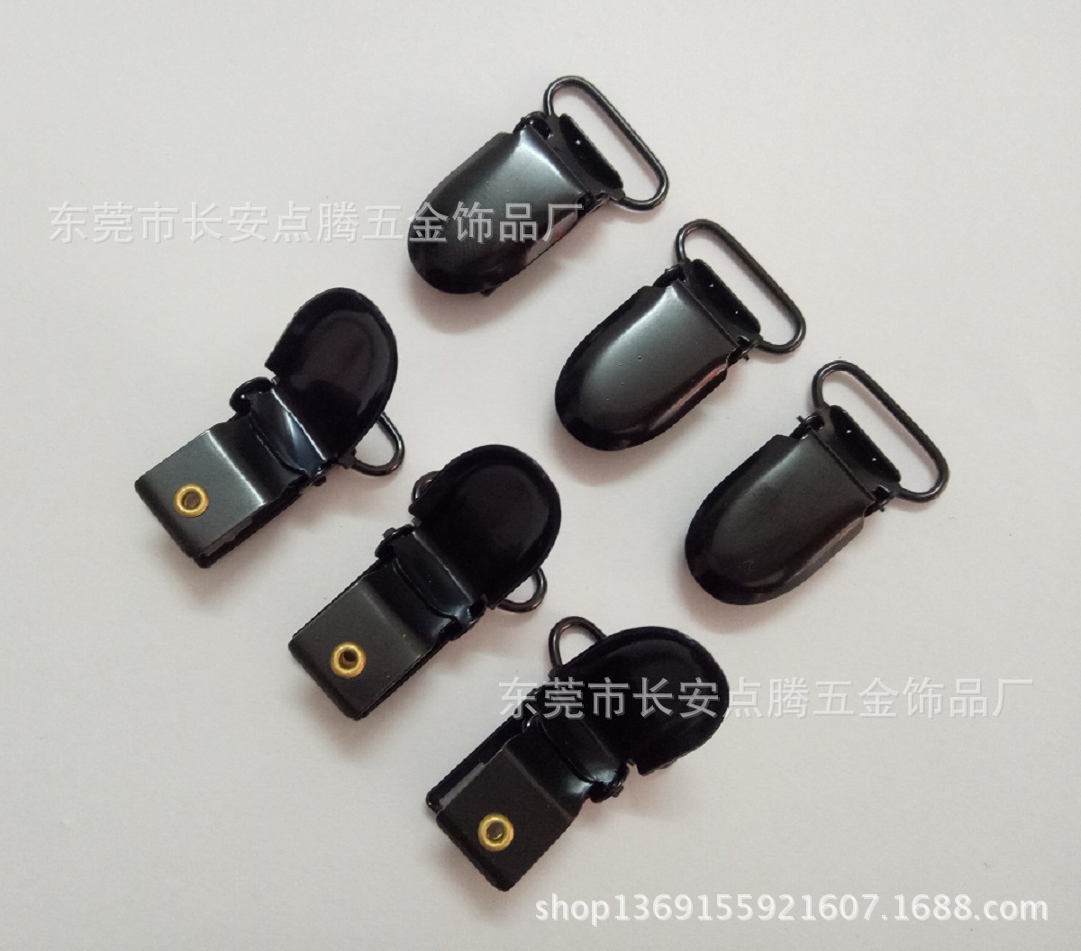 【厂价批发】压片五金夹子(鸭嘴夹),内置胶牙五金夹子,电泳夹