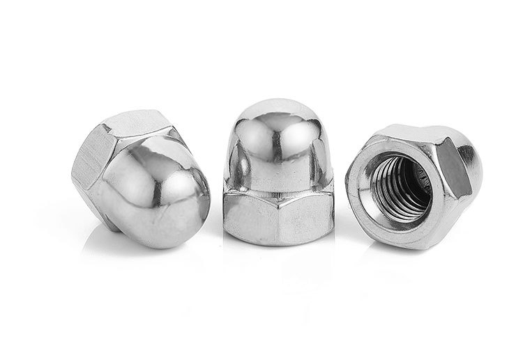 不锈钢304 产品名称 盖形螺母/盖母 表面处理 清洗 标    准  din1587