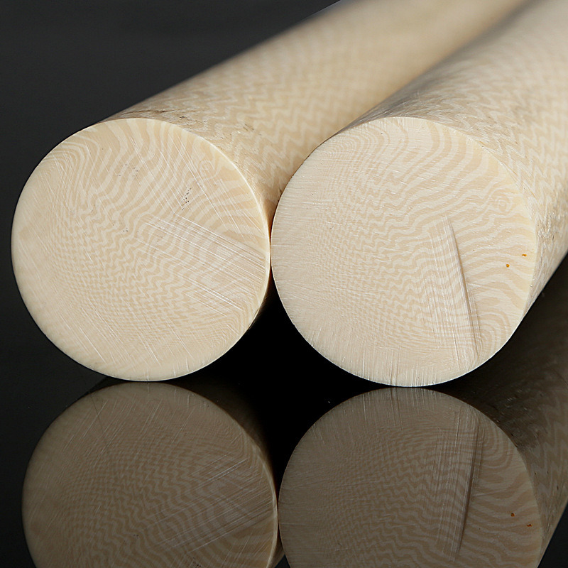 厂家货源仿象牙材料仿牙料人造猛犸象牙刀柄摆件工艺品雕刻蜜胺料