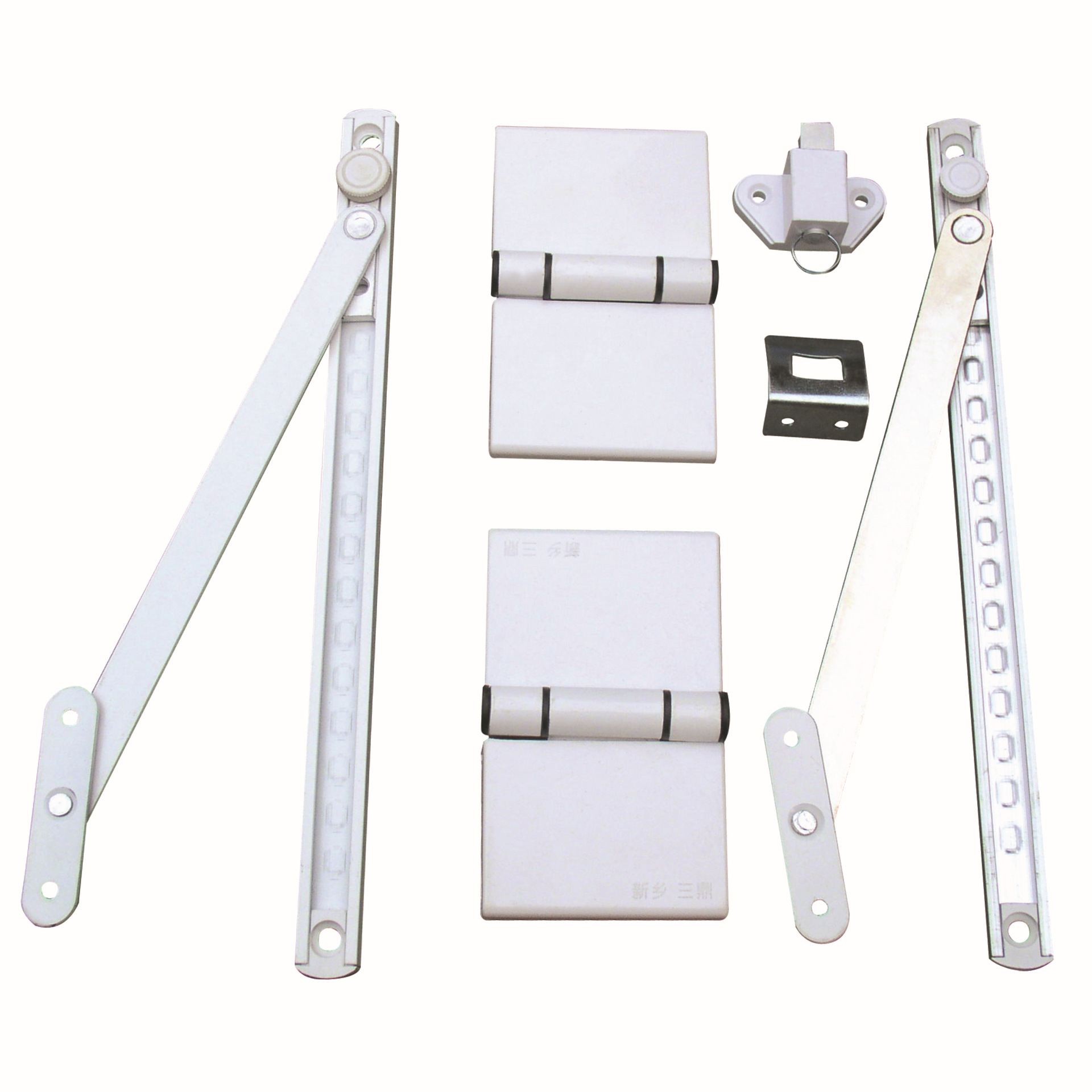 中悬窗铰链塑钢配件塑钢窗合页厂家直销信三鼎