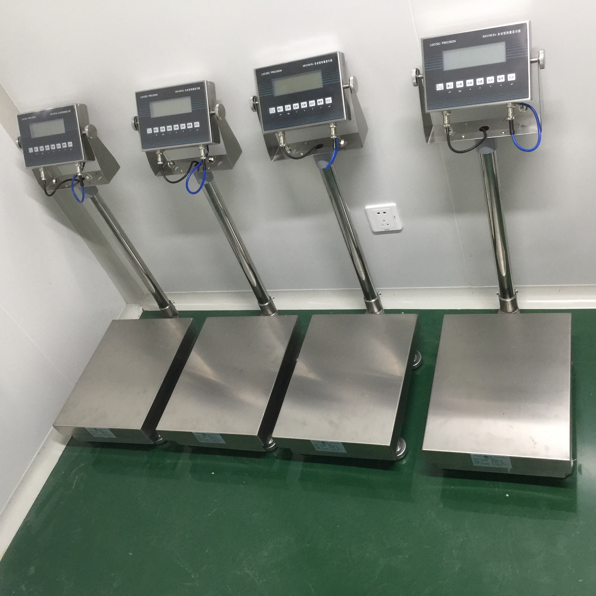 上海30kg/1g防爆电子台秤 本安型防爆电子称 60kg防爆落地秤