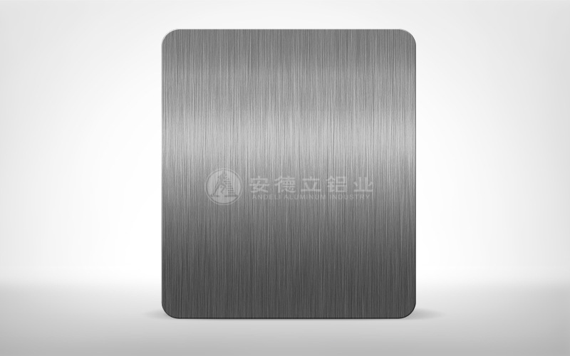 供应 深灰色氧化铝板 长纹拉丝铝板 装饰铝板材 拉丝铝面板加工