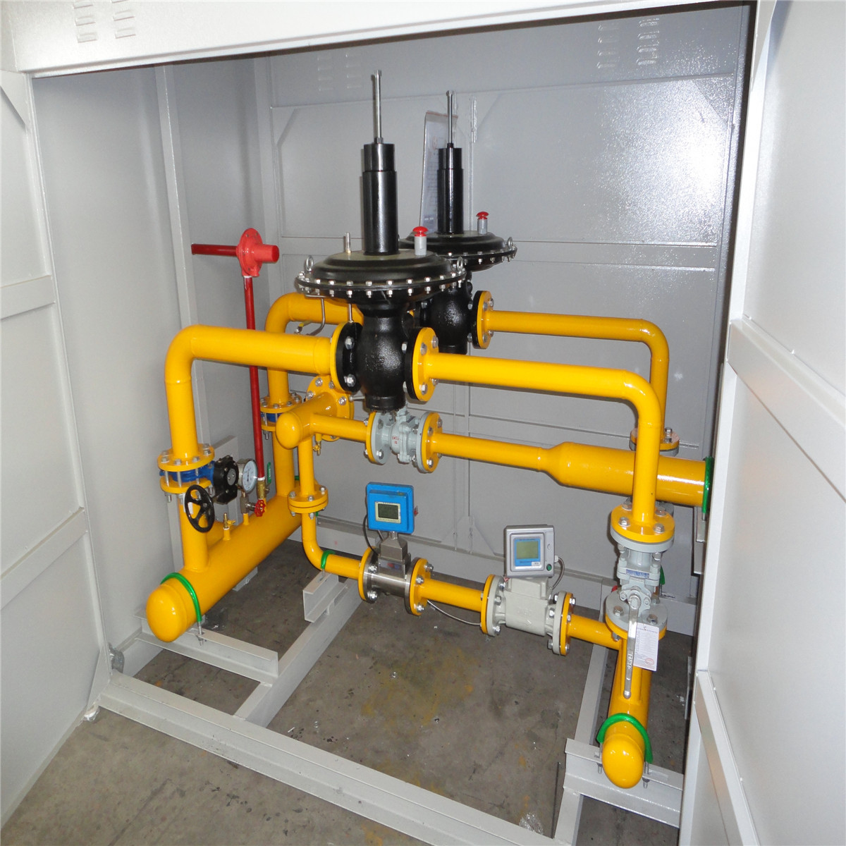 lng调压箱 天然气减压站/柜/箱 城市门站燃气调压设备 cng调压站