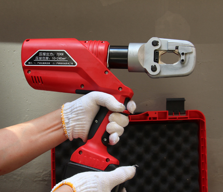 德克18v电动充电液压压接钳dyq-240a 电动液压钳