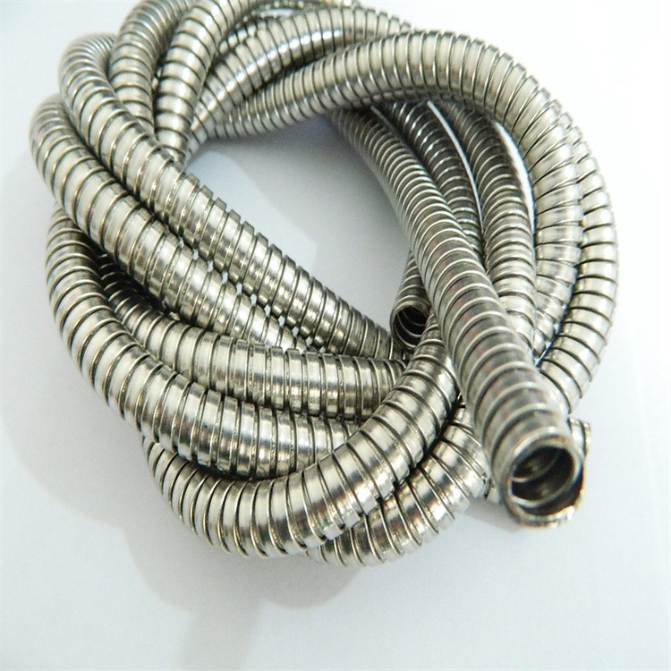 山东双勾金属穿线管 304不锈钢防脱扣抗拉蛇形管Φ16