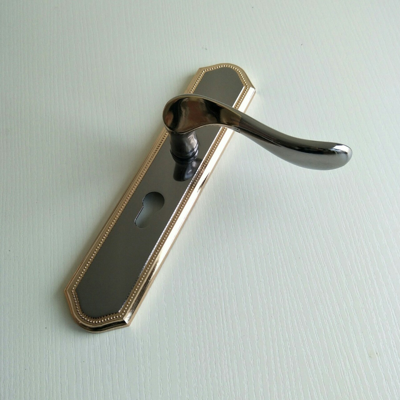 铝合金卧室轴承锁室内执手锁具五金批发木门把手家用机械小50门锁