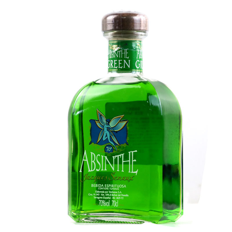 西班牙进口自由绿精灵苦艾酒absinthe 70度悬乳之星 原装洋酒