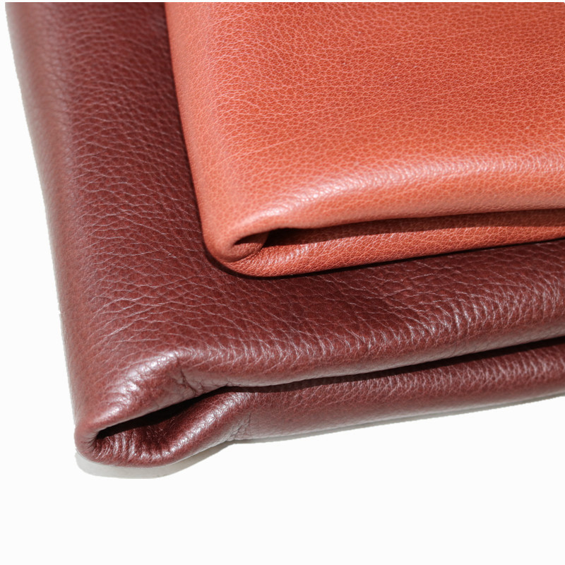 意大利植鞣革 头层牛皮树羔膏皮水晶纹柔软双色diy皮