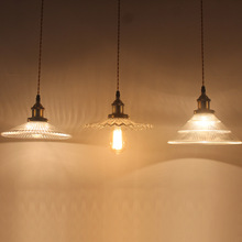 跨境专供现代简约餐厅卧室北欧玻璃吊灯个性创意玄关阳台斗笠吊灯