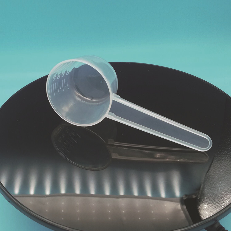 厂家批发加叠装25克50毫升透明勺液体试剂勺计量勺咖啡勺可加logo