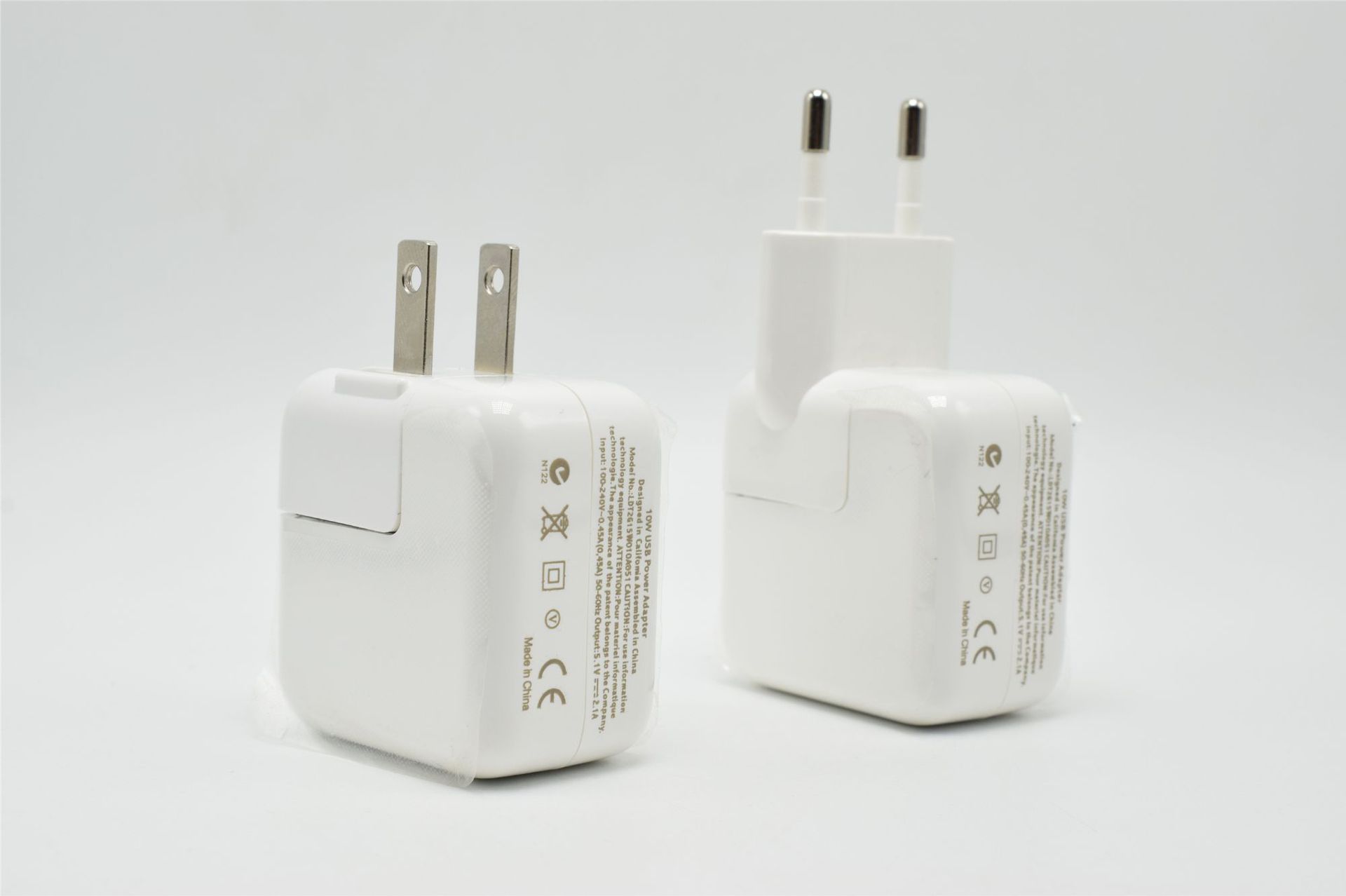 ipad充电头 美欧规可拆卸转换头 平板通用10w 5v/2.1a usb充电器