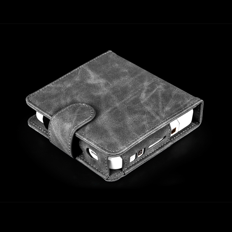 iqos电子烟保护套 万宝路电子烟皮套收纳包左右翻电子烟具套配件