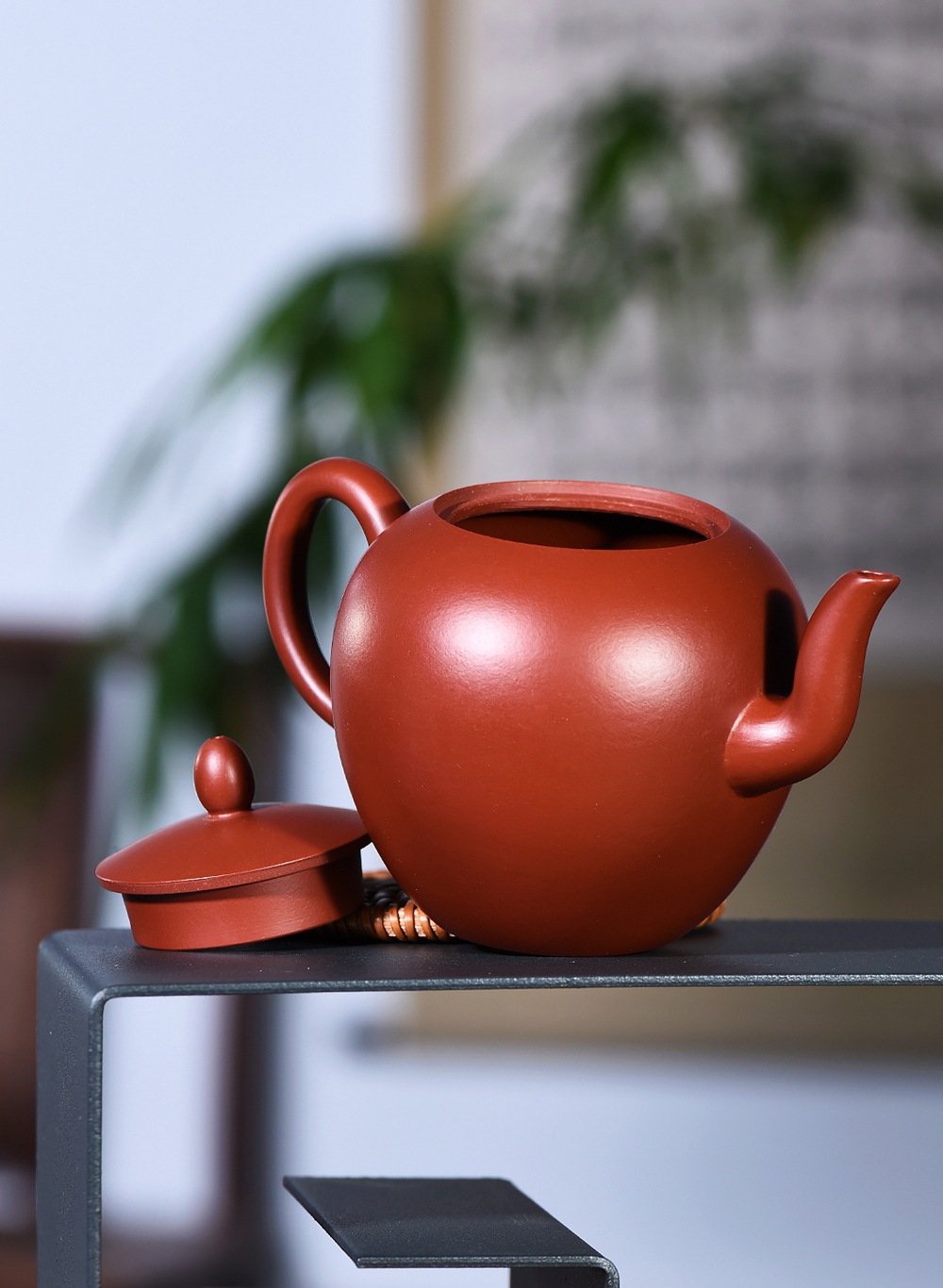 宜兴紫砂壶一件代发 正宗原矿大红袍美人肩光壶 200毫升特价批发