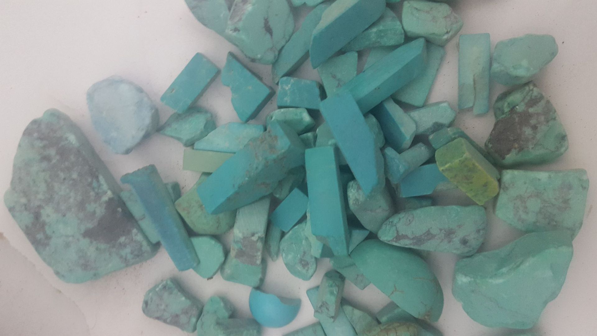 中药材绿松石 曾青 朴青赤龙翘青龙血黄云英层青