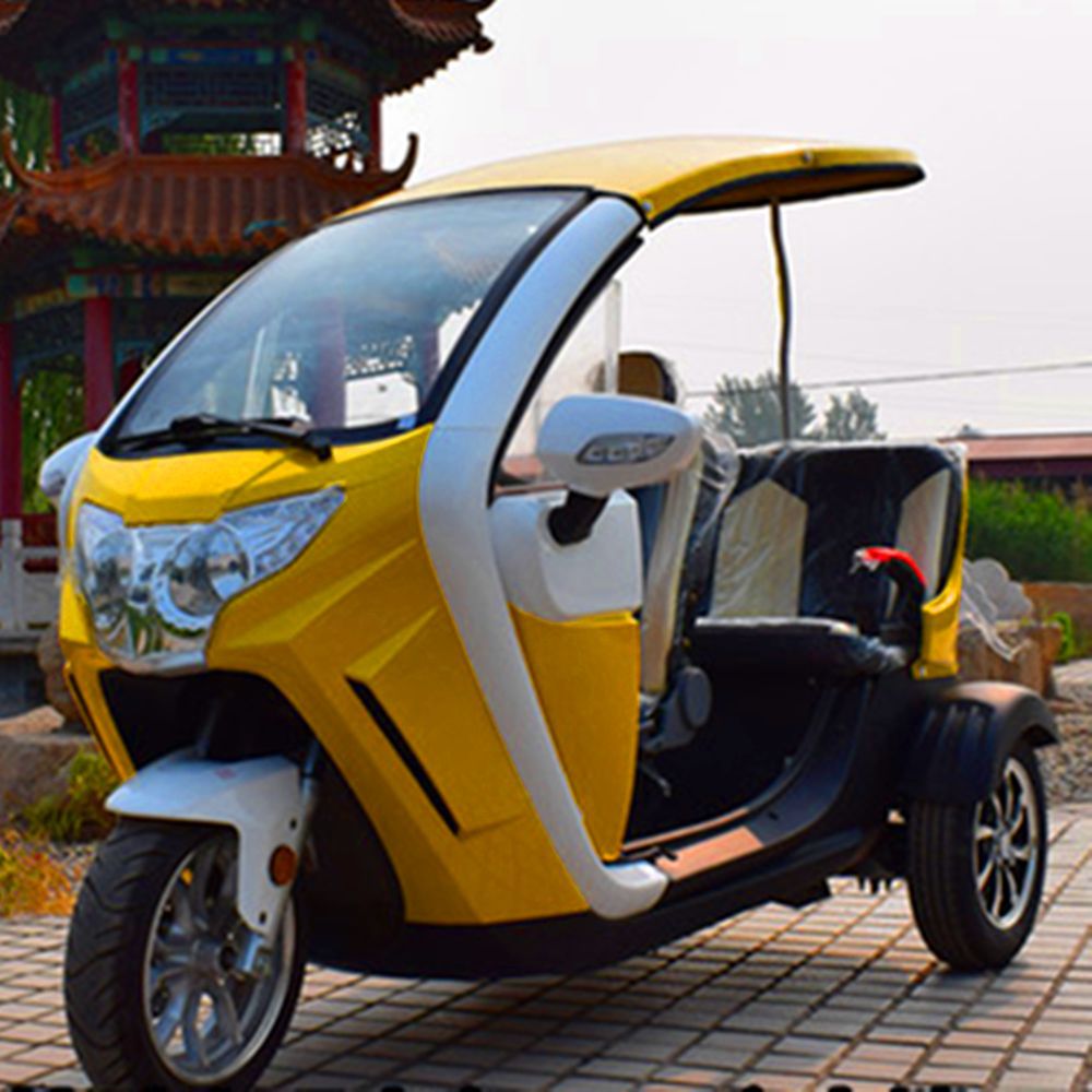 电动三轮观光车oem定制景区游览车三座巡逻车高尔夫球车