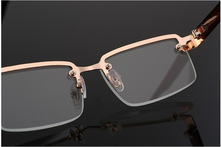 正品天然水晶老花镜 男女时尚老花眼镜 中老年高清玻璃眼镜批发