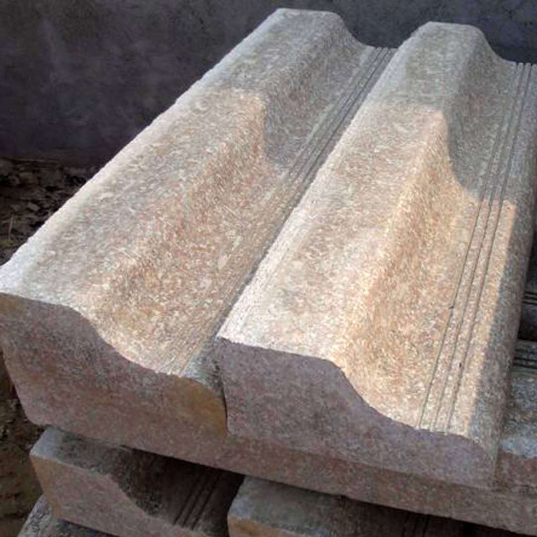 芝麻灰路侧石路缘是路沿石路牙石路侧石仿形花岗岩可来图定做