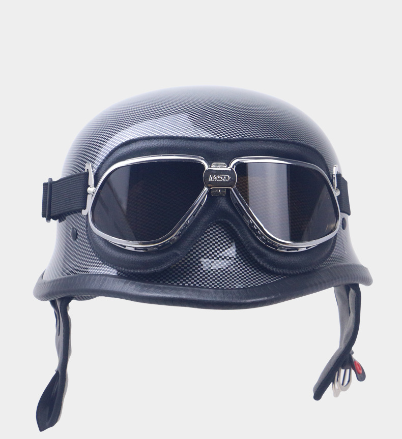 复古摩托车摩托车哈雷头盔风镜眼镜越野飞行员机车护目防紫外线