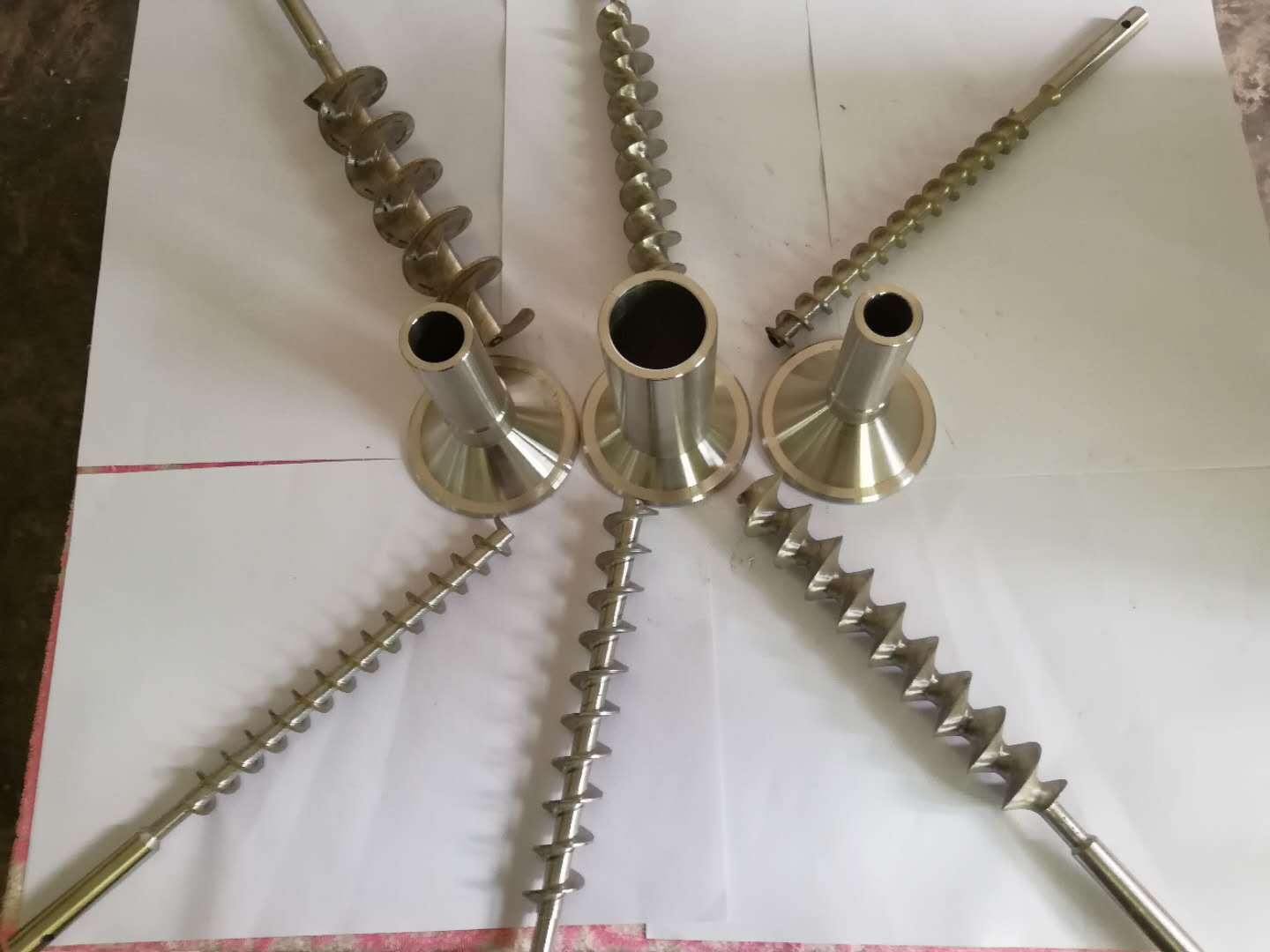 粉剂包装机专用 不锈钢定量螺旋 全自动包装机小包螺旋 可定制