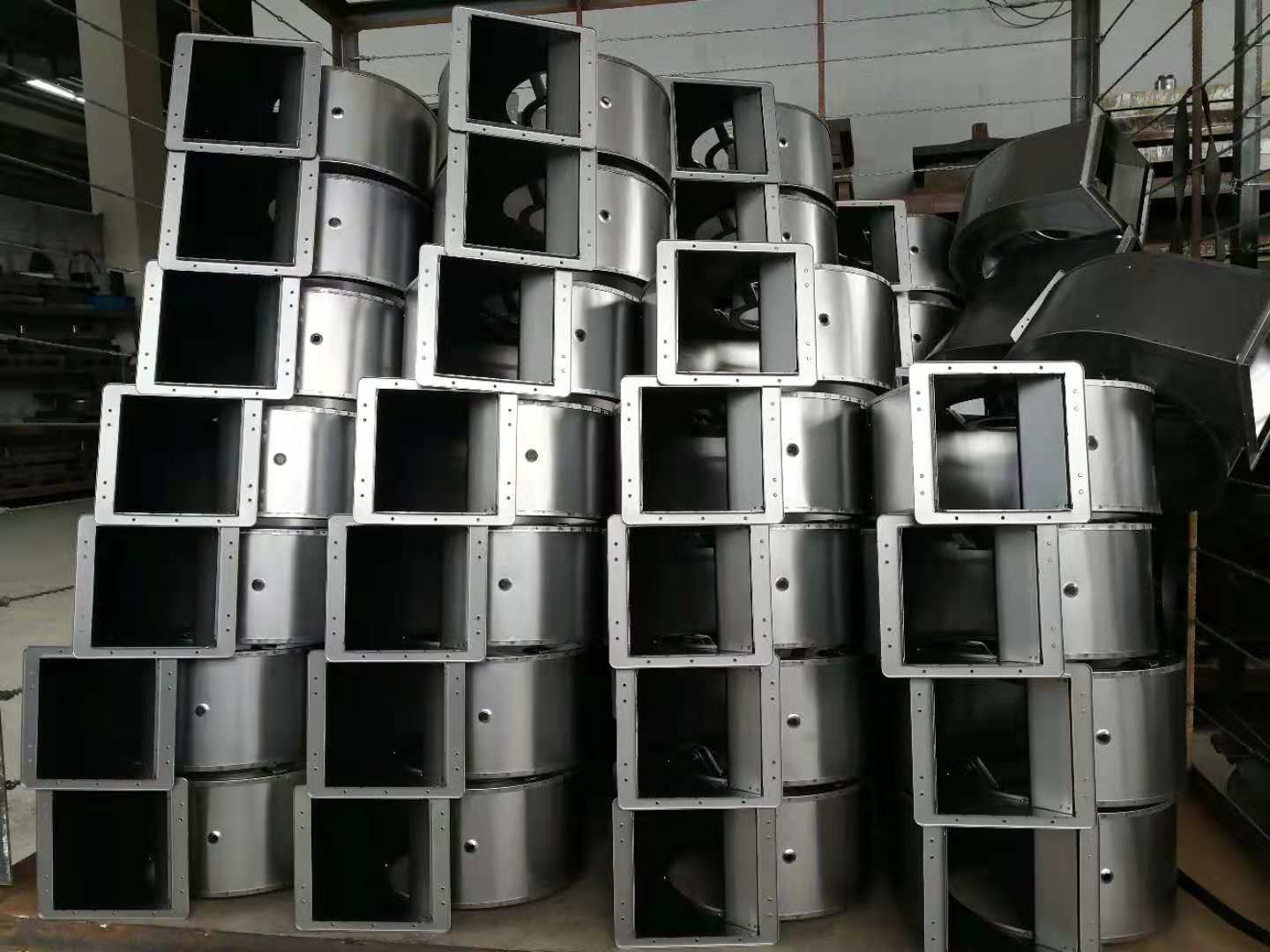 256油烟机风道256集成灶风道家用厨房壁挂侧吸大吸力抽油烟机