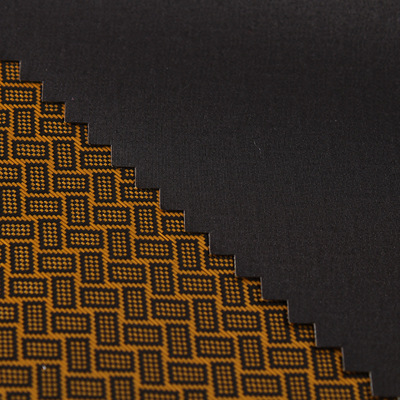 黑胶面料防水 厂家印花pvc涤纶涂层防晒手提包面料多色可选可