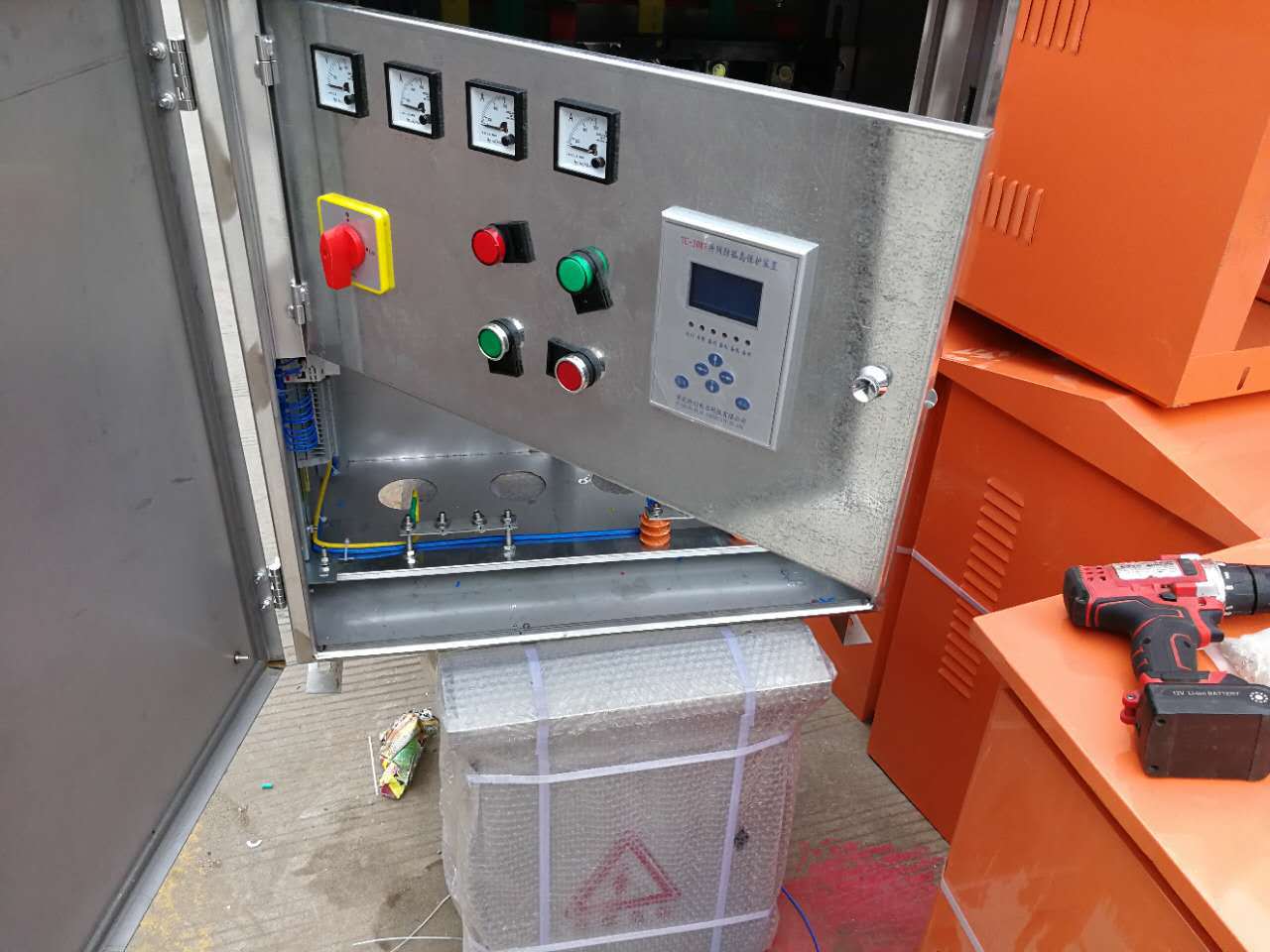 100-300kw防孤岛保护装置光伏专用 孤岛装置配电柜 成套电气设备