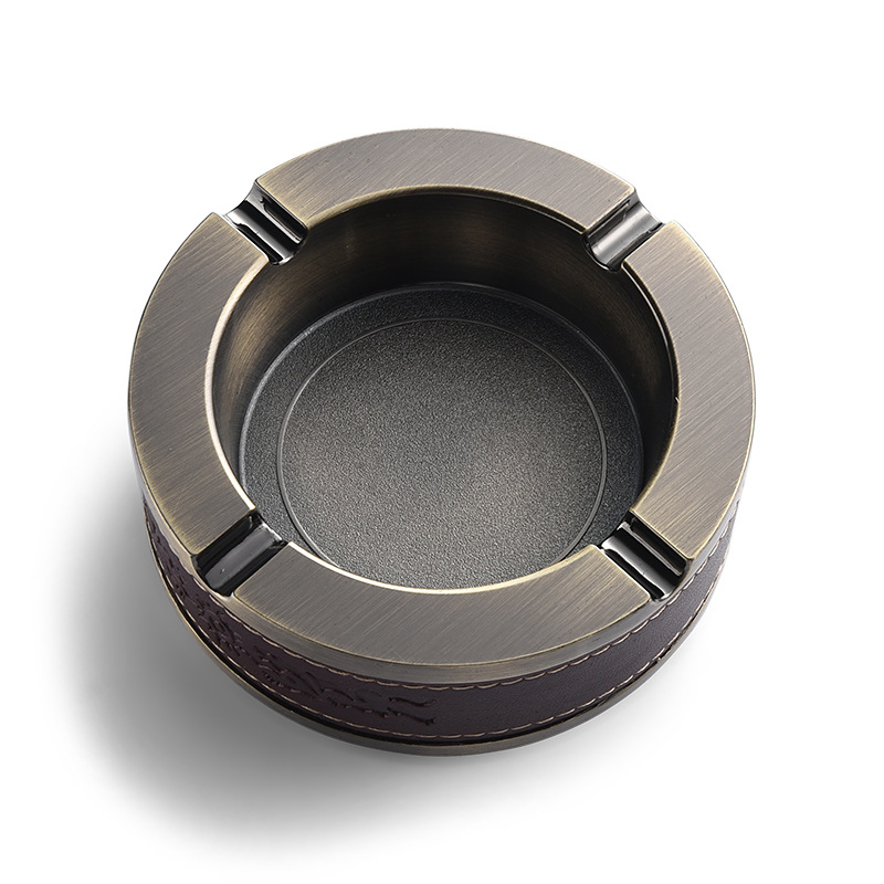 厂家直销 新款创意锌合金烟灰缸 精致实用礼品金属烟灰缸欢迎定制