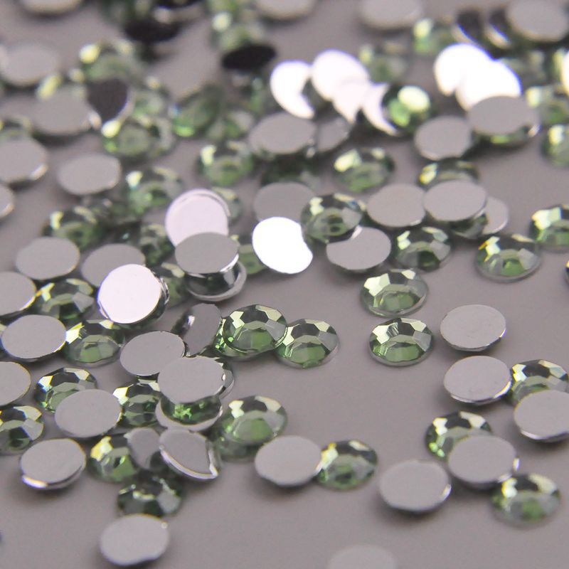 现货6mm 国产亚克力钻 圆形钻平钻 美甲diy饰品配件 速卖通热销