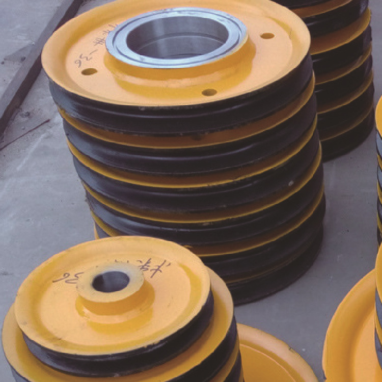 厂家直销 绳轮 轧制轮 钢轮 滑轮组 定滑轮组 导绳轮 可加工定制