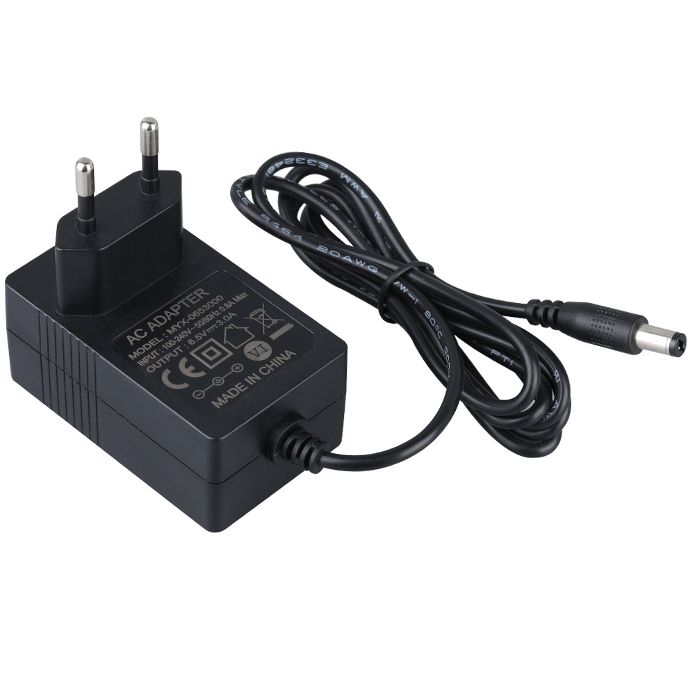 工厂直销12v2a插墙式电源适配器欧规24w过cerohs认证