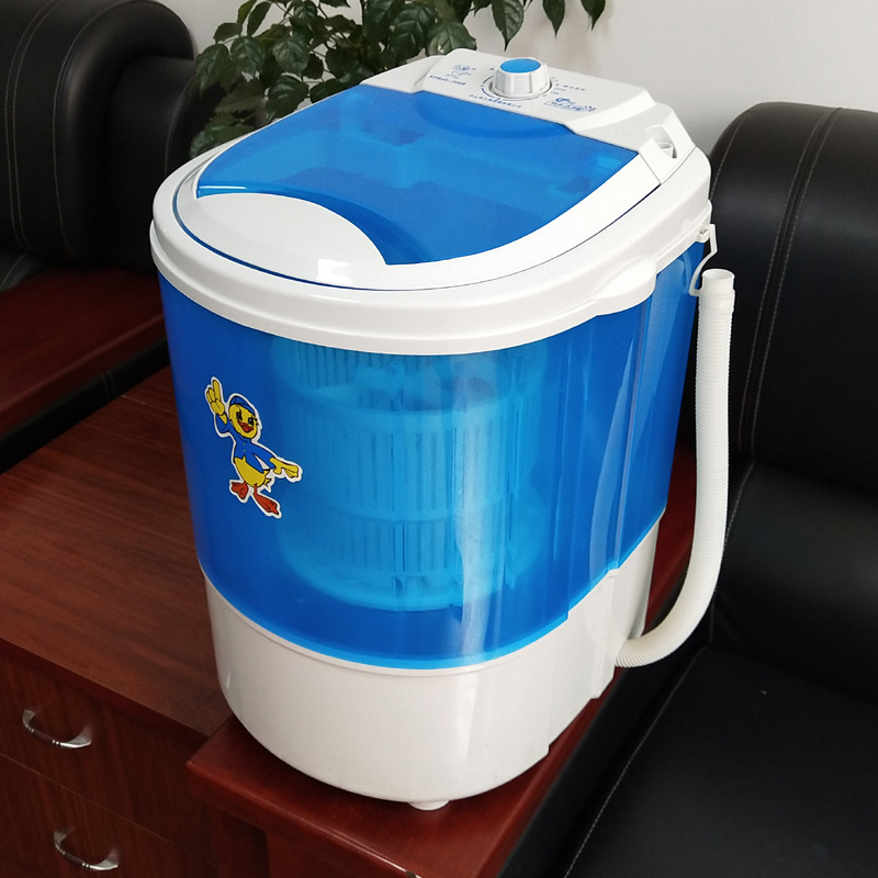 迷你洗衣机小型单筒单桶微型小洗衣机半自动婴儿童家用厂家直销