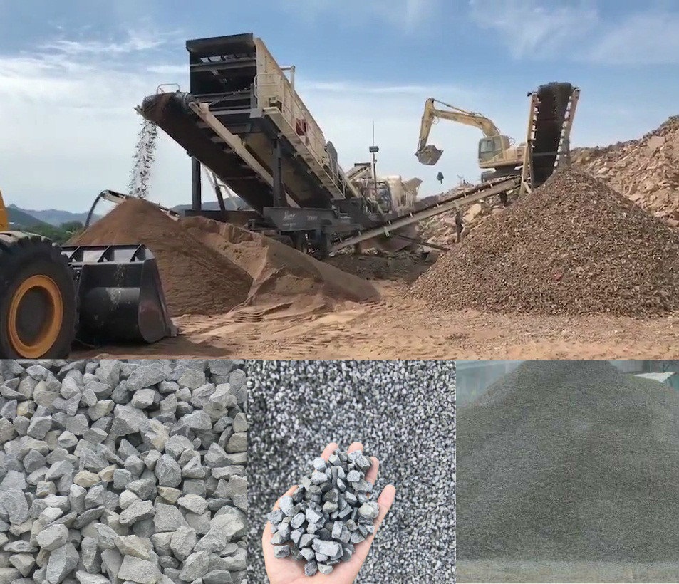 花岗岩破碎机 石料破碎机价格 新型移动破碎站